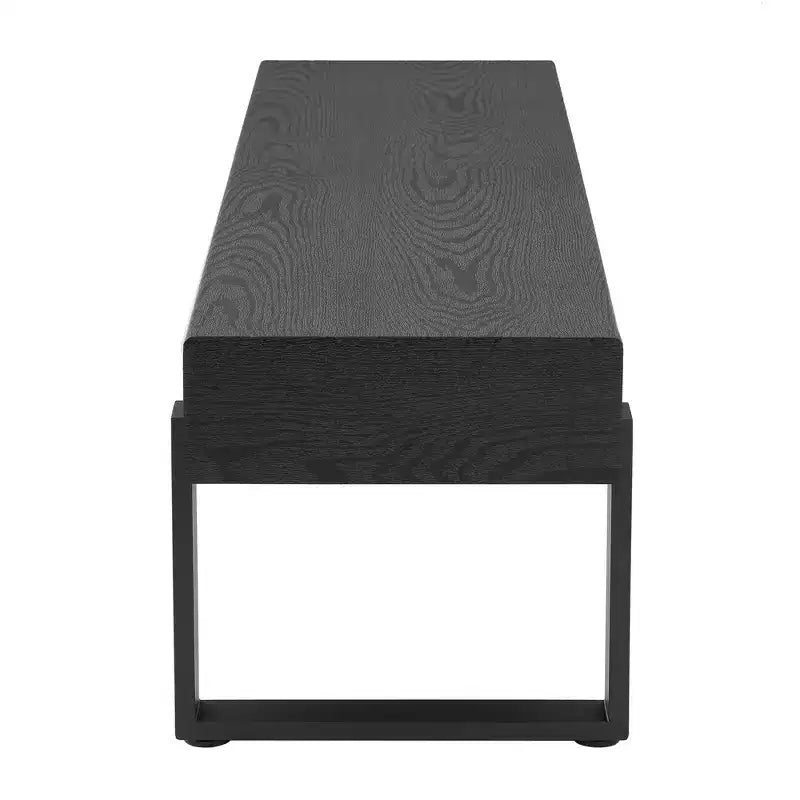 Banc en bois GDF Studio Sullivan Farmhouse 59, banc à chaussures moderne polyvalent