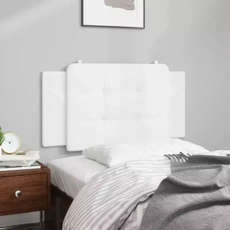 vidaXL Coussin de Tête de Lit Suspendu Rembourré Oreiller Dossier Chambre Similicuir