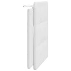 vidaXL Coussin de Tête de Lit Suspendu Rembourré Oreiller Dossier Chambre Similicuir