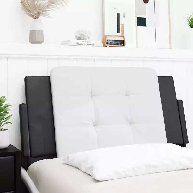 vidaXL Coussin de Tête de Lit Suspendu Rembourré Oreiller Dossier Chambre Similicuir