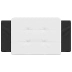 vidaXL Coussin de Tête de Lit Suspendu Rembourré Oreiller Dossier Chambre Similicuir