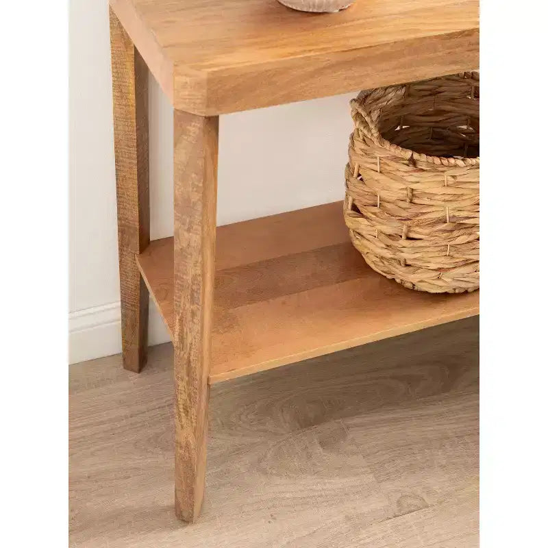 Console Talcott Wood Kate et Laurel, 36x14x33, Naturel