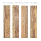 Console Talcott Wood Kate et Laurel, 36x14x33, Naturel
