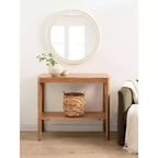 Console Talcott Wood Kate et Laurel, 36x14x33, Naturel