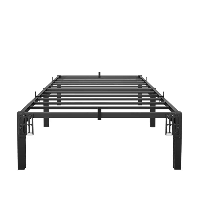 Cadre de lit en métal COZONY double/grand lit/très grand lit, plateforme de 40,6 cm de haut, capacité de 362,9 kg, sans sommier à ressorts