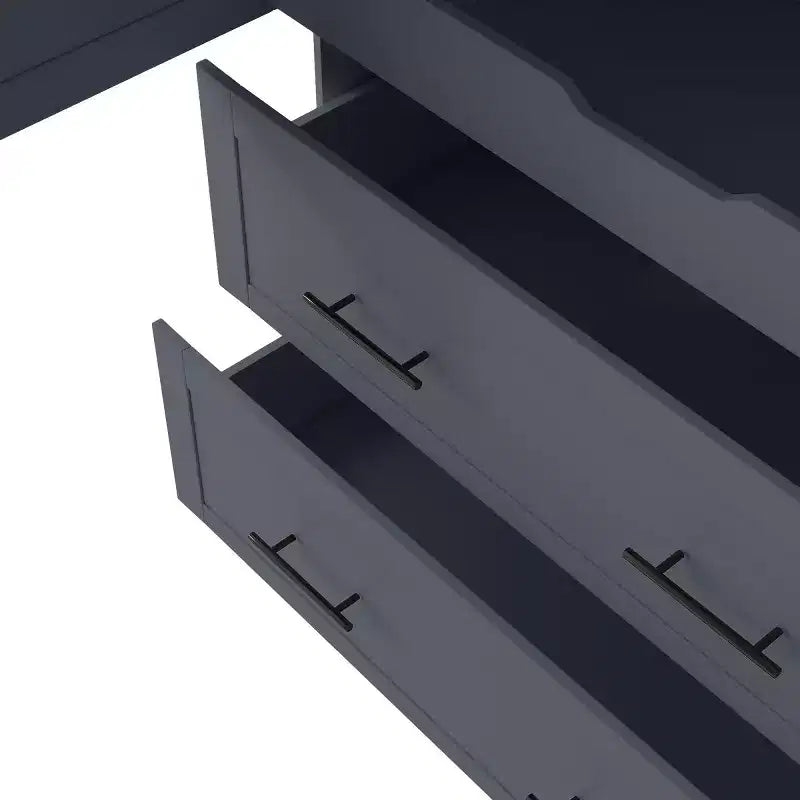 Meuble de rangement pour cuisine de ferme de 72 po, armoire de rangement de salle à manger autoportante avec tiroirs, plateaux coulissants et rangement pour moule à gâteau-Panipeachy