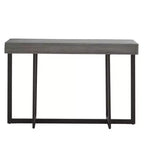Console Nadian avec finition bois et deux tiroirs - iNSPIRE Q