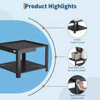 Support de Socle de Laveuse-Sécheuse Universel - Base Métallique Robuste Anti-Vibration avec Étagère Coulissante, Capacité de 360 kg, Support de Rangement Autonome