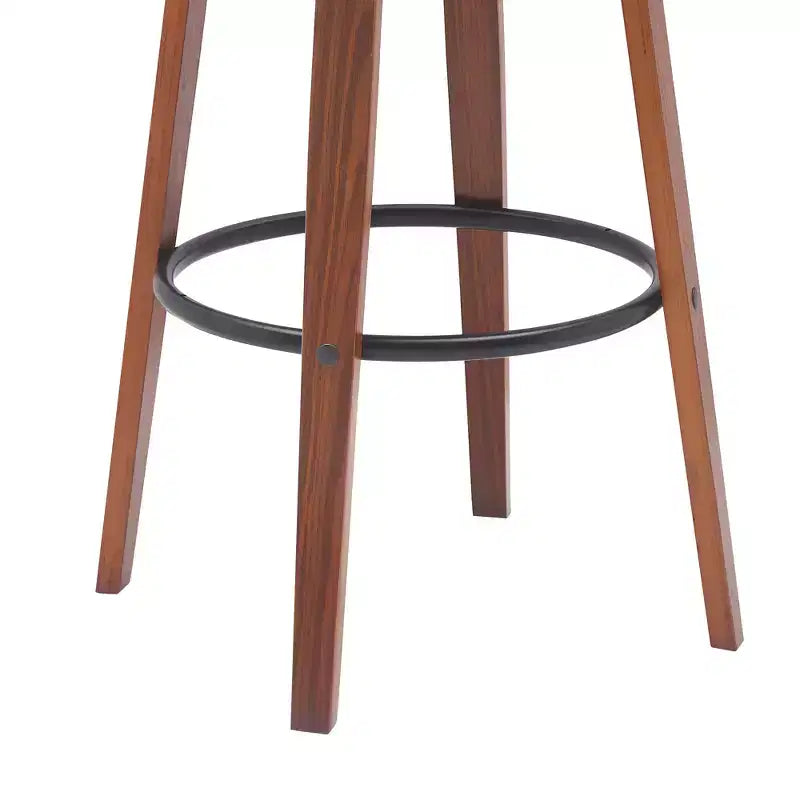 Tabouret pivotant urbain en similicuir GDFStudio