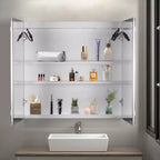 Meuble de salle de bain mural Karl avec miroir