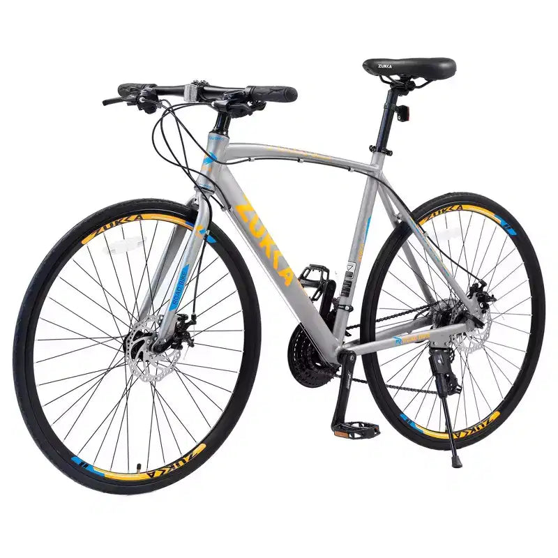 Vélo NAYSAYE 27,5 pouces 3x8/24 vitesses, freins à disque, cadre en aluminium, pour hommes et femmes, adolescents et adultes, pour le cyclisme urbain, 67,32 x 14,56 x 39,37