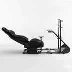 Cockpit de course stabilisé amélioré JVNOXK, simulateur de conduite réglable (hors frein à main, pédales et écran)