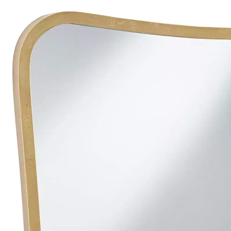 Ensemble de 2 miroirs muraux Uttermost Segundo en métal laiton 22 x 34