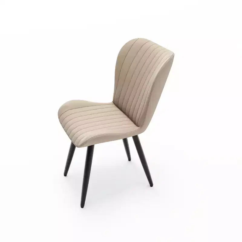 Chaises de salle à manger GDFStudio Atherton rembourrées en similicuir (lot de 4)