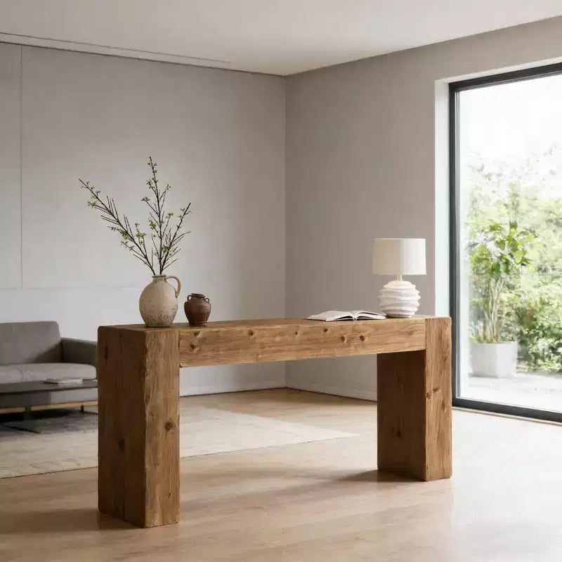 Console en bois massif Karin 63W GDFStudio