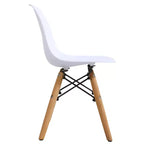 Costway Ensemble Table et 2 Chaises Enfants, Construction Solide, Table à Manger Enfant Style Mid-Century