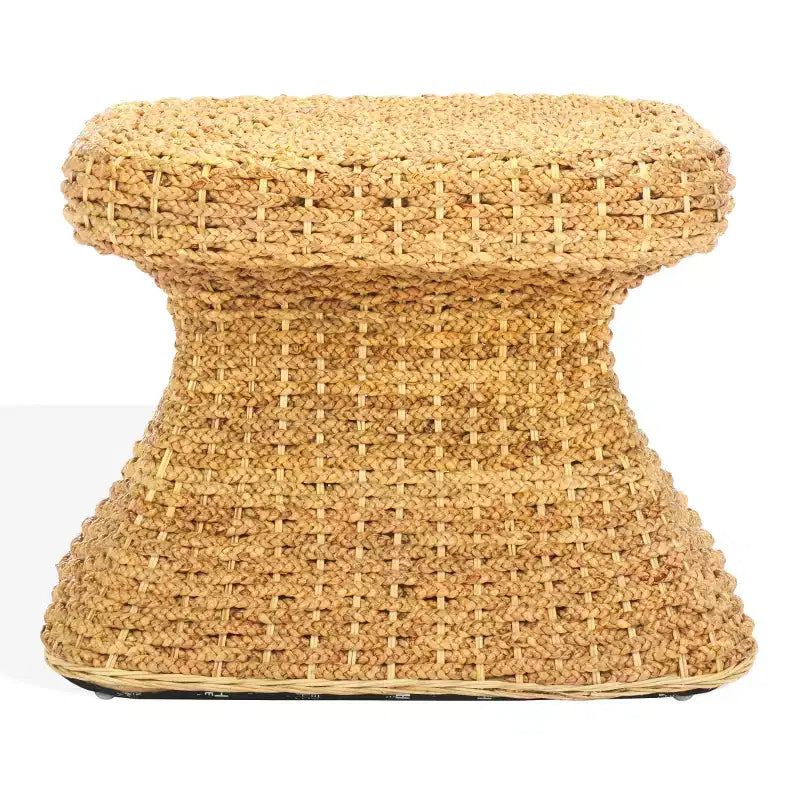 Caprianna Woven Waterhyacinth Accent Table - CWK2010 - Natural - Safavieh Couture