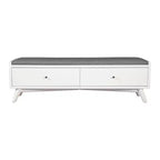 Banc Flynn, blanc
