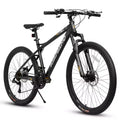 Vélo tout terrain NAYSAYE 26 pouces 21 vitesses pour adulte avec cadre en acier à haute teneur en carbone et double frein à disque mécanique, 67*26,5*38