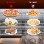 Chauffe-aliments chauffant 4 niveaux, armoire chauffante en acier inoxydable 850W avec bac à eau, compatible avec les bacs 1/1, armoire de fermentation commerciale pour pizza, poulet, pâtisserie