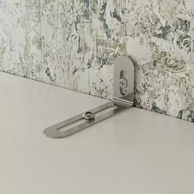 Hitow 63 Bureau Blanc avec Étagère et Rangement Portes en Verre Canelé Bombé, Dispositif Anti-Basculement pour Bureau à Domicile
