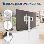 Meuble TV Acekool 6 tiroirs pour salon/chambre avec support, meuble de rangement multimédia en bois, plusieurs couleurs