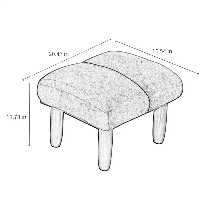 Fauteuil de sol pivotant FurnitureR avec pouf, chaise longue inclinable réglable avec repose-pieds, chaise de méditation et de jeu pour salon ou chambre à coucher