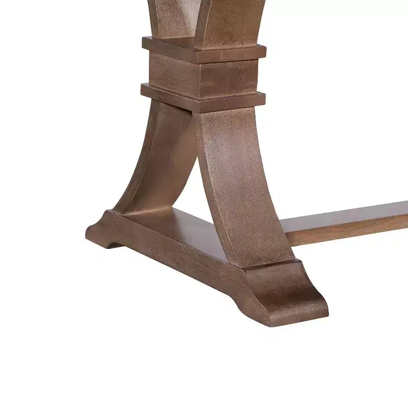 Ensemble de salle à manger contemporain Christopher Knight Home Elio 9 pièces en hévéa rembourré avec table à manger extensible
