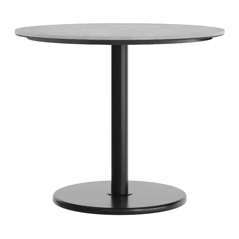 Plateau de table Flash Furniture Acadia avec technologie HPL TopGuard et base de hauteur de table