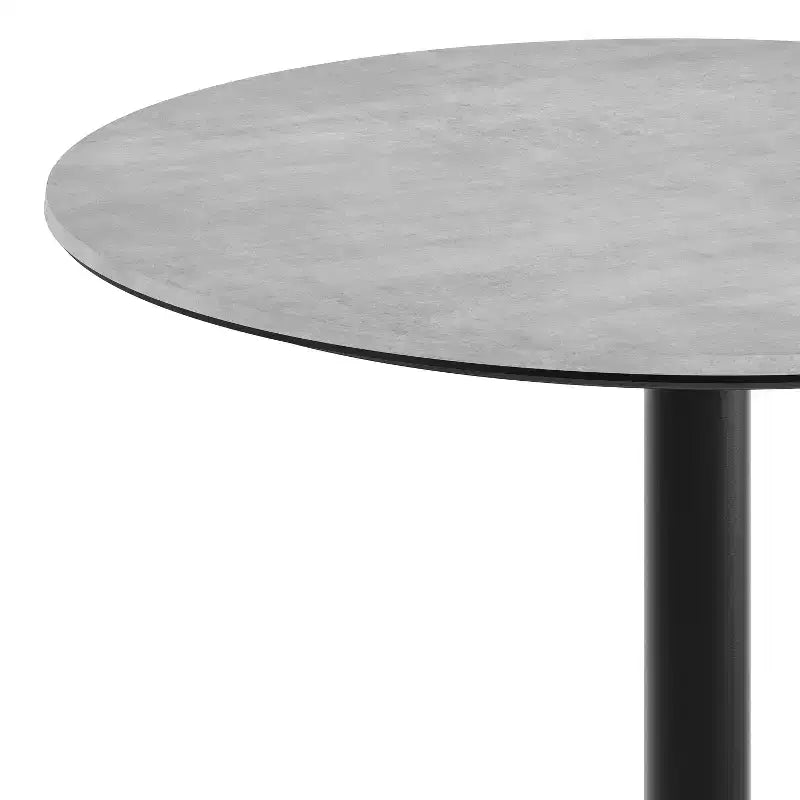 Plateau de table Flash Furniture Acadia avec technologie HPL TopGuard et base de hauteur de table