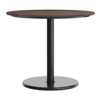 Plateau de table Flash Furniture Acadia avec technologie HPL TopGuard et base de hauteur de table