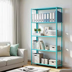 Étagère métallique réglable à 5 niveaux, robuste, 173 cm (H) x 89 cm (L) x 30 cm (P), en acier, capacité de 227 kg pour garage, garde-manger, cuisine, placard