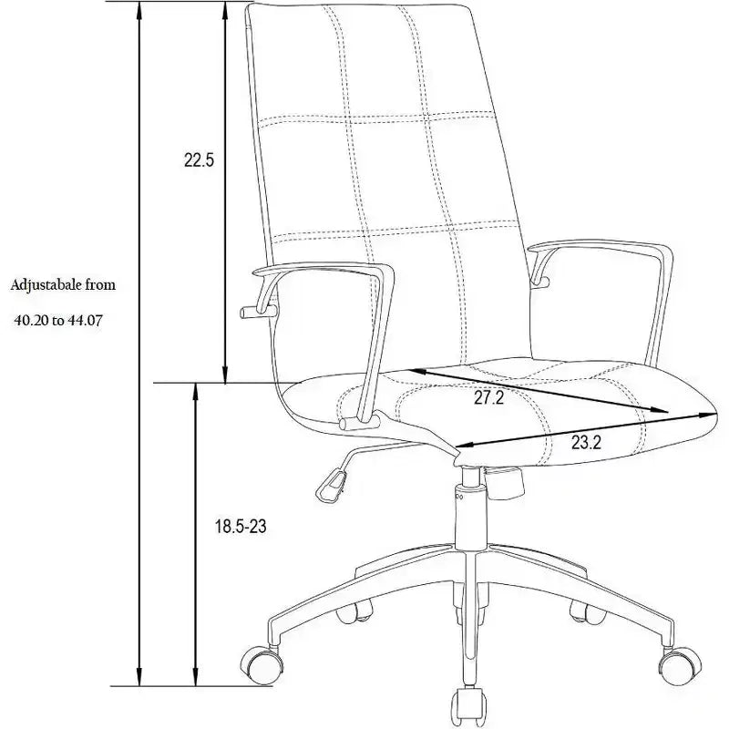 Fauteuils de bureau ergonomiques HomeStock