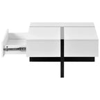 Table basse rectangulaire pour salon