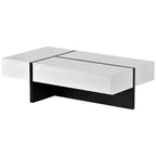 Table basse rectangulaire pour salon