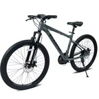 Vélo de montagne GDFStudio Trailcrest tout-terrain 26 pouces à suspension avant et 21 vitesses