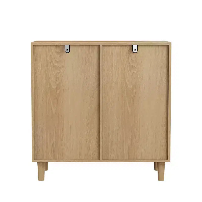 Meuble de salle de bain GDFStudio Simone moderne 70 cm en bois avec panier à linge amovible