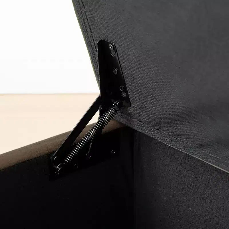 Banc de rangement capitonné en velours moderne de 60 po, élégant banc de salon avec rangement dissimulé, banc de bout de lit et d'entrée - Panipeachy