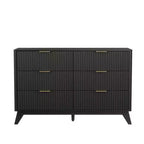 Commode Karl Home de 47 po avec double rangée de 6 tiroirs