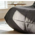 Canapé géant poire pour le sol, canapé paresseux en mousse à mémoire de forme pour adultes, grand pouf en simili cuir sans accoudoirs pour salon, chambre, dortoir, bureau