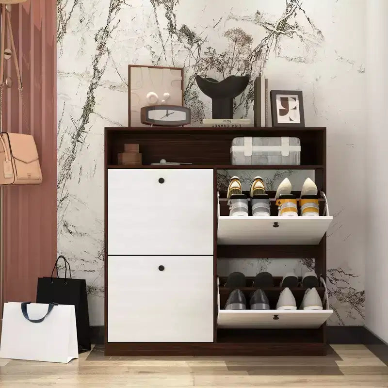 Canapé modulaire MAYEERTY incurvé en velours 5 places avec coussins décoratifs