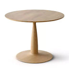 Ensemble de salle à manger rond moderne 5 pièces, ensemble de salle à manger de cuisine sur pied de 39,5 po avec 4 chaises rembourrées en tissu bouclé pour la cuisine et la salle à manger - Panipeachy