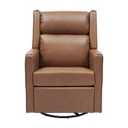 Fauteuil inclinable pivotant Emma et Oliver avec ports de charge USB/USB-C, fauteuil inclinable pivotant manuel à 270 degrés