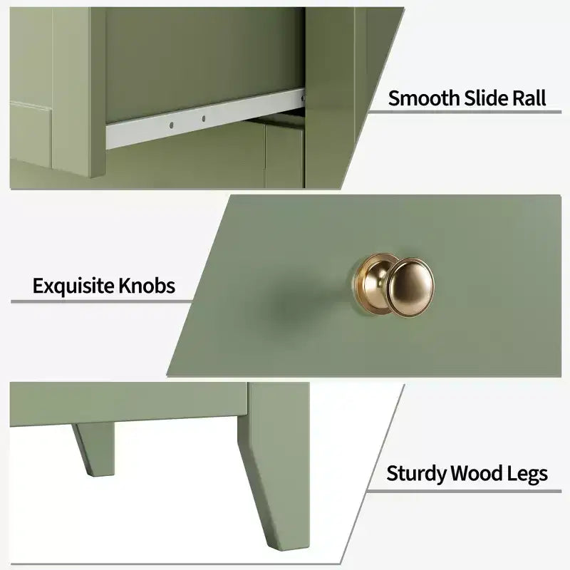 Commode à 5 tiroirs pour chambre à coucher, chiffonnier haut et moderne avec poignées en métal, meuble de rangement en bois pour placard, salon, couloir