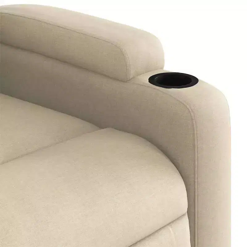 vidaXL Fauteuil inclinable de massage releveur gris foncé