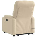 vidaXL Fauteuil inclinable de massage releveur gris foncé