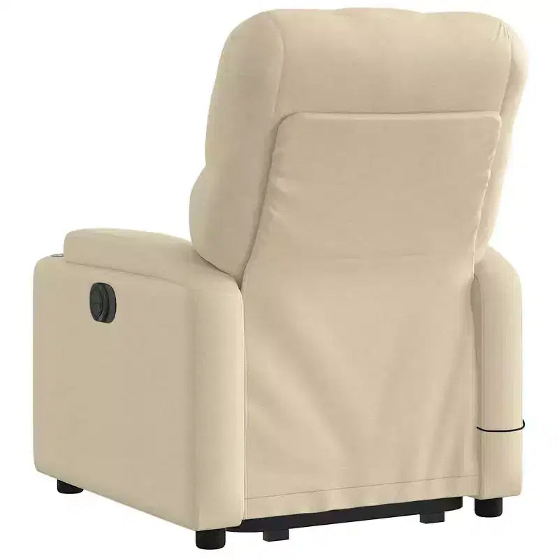 vidaXL Fauteuil inclinable de massage releveur gris foncé