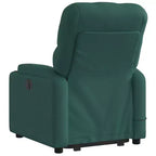 vidaXL Fauteuil inclinable de massage releveur gris foncé