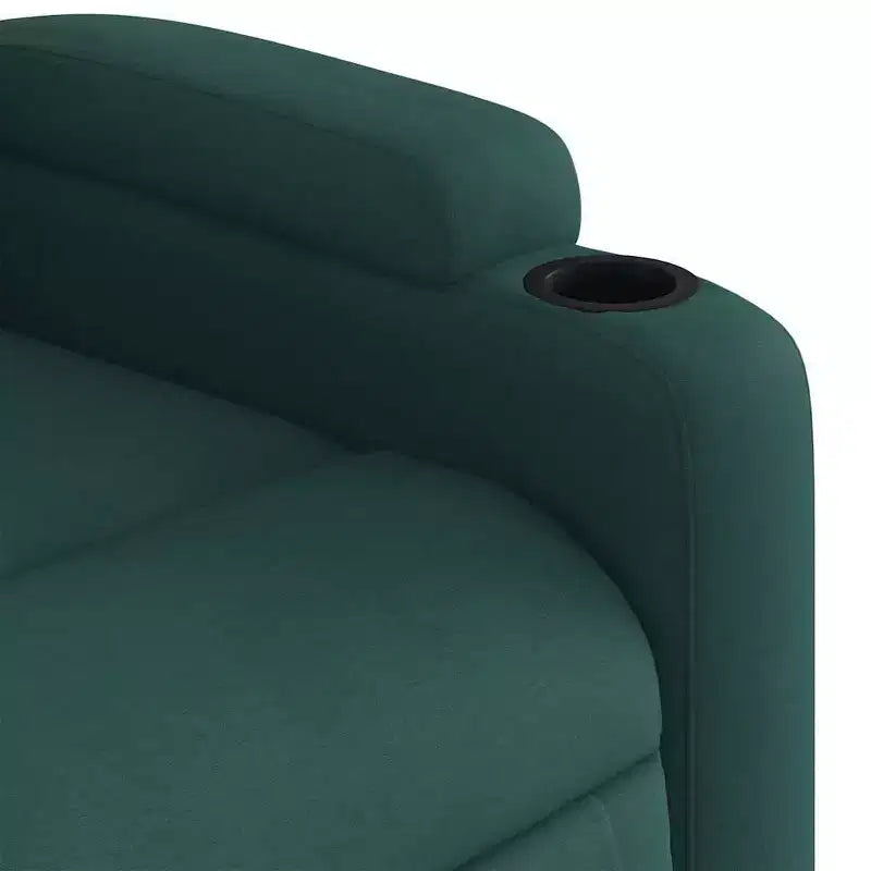 vidaXL Fauteuil inclinable de massage releveur gris foncé