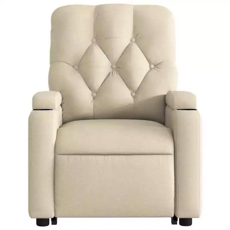 vidaXL Fauteuil inclinable de massage releveur gris foncé
